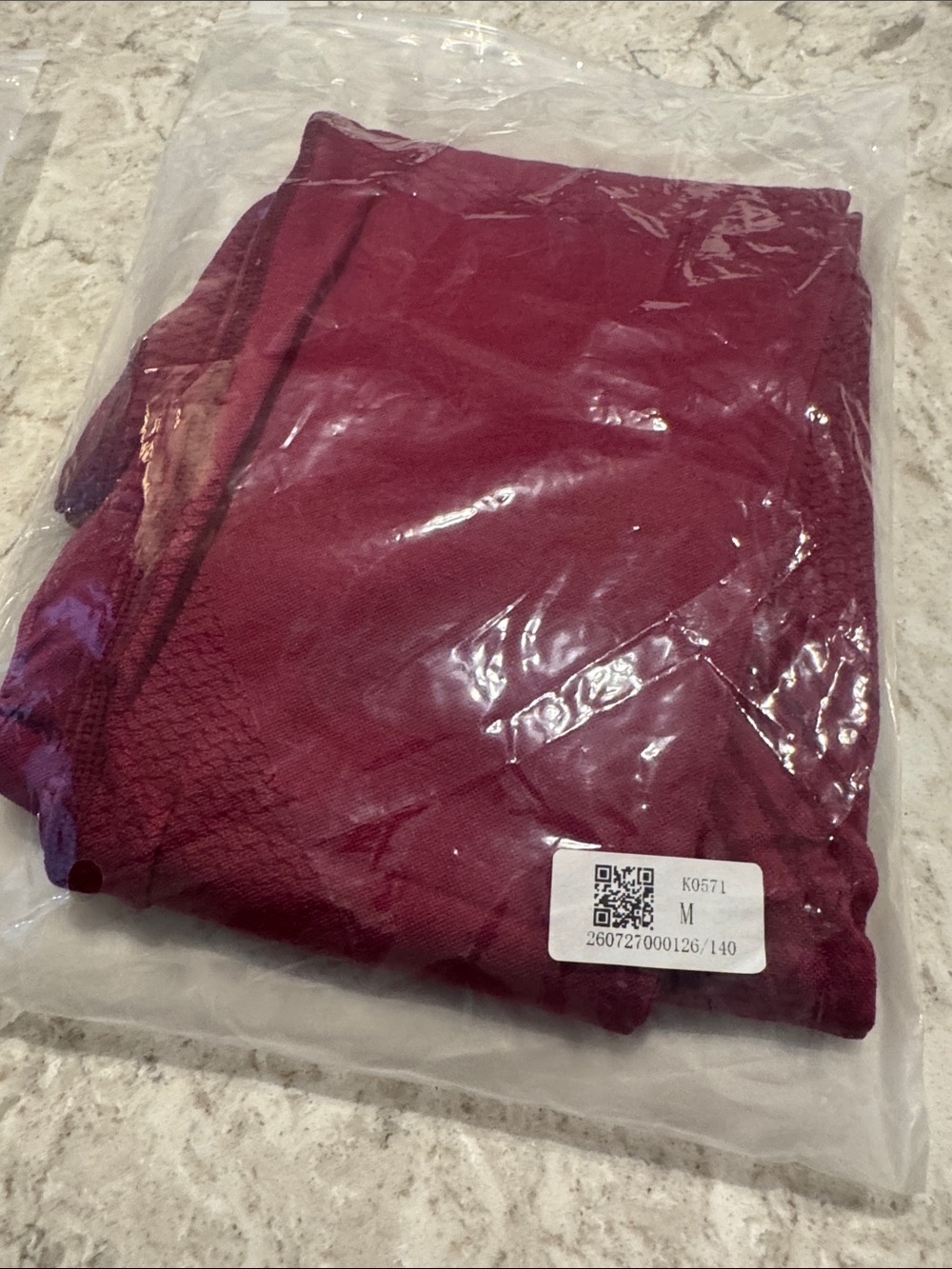 Women's Maroon Leggings - Everyday Stretch Comfort